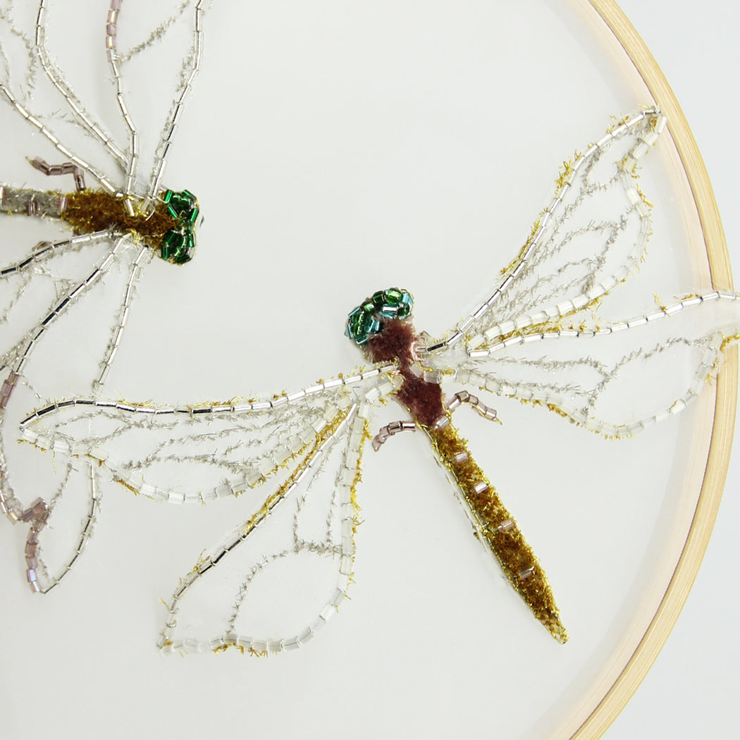 All Handcrafted Embroidery Dragonfly